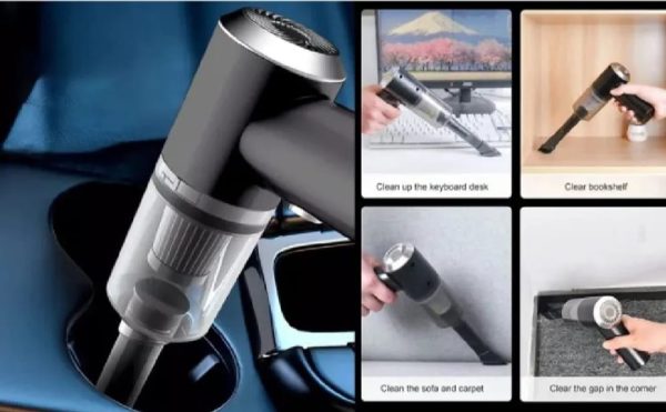 Portable 3 In 1 Car Vacuum Cleaner