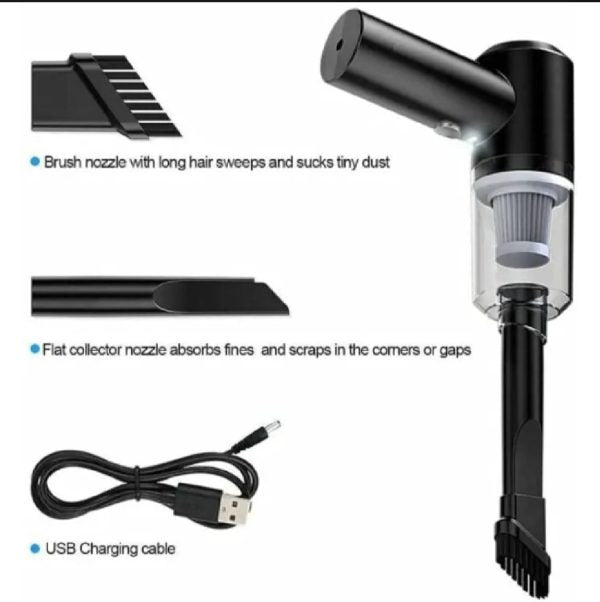 Portable 3 In 1 Car Vacuum Cleaner